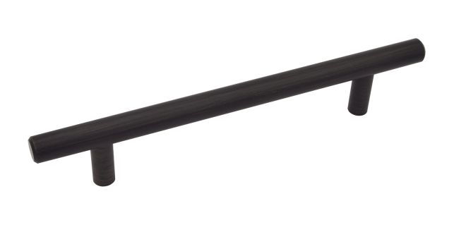 Ручка мебельная JET 104 м.ц.128мм сталь брашированная ант.медь в Ростове-на-Дону